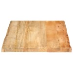 vidaXL Blat masă cu margini naturale, 70x60x2,5 cm, lemn masiv mango vidaXL Blat masă cu margini naturale, 70x60x2,5 cm, lemn masiv mango