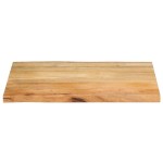 vidaXL Blat masă 80x60x2,5 cm lemn masiv mango vidaXL Blat masă 80x60x2,5 cm lemn masiv mango