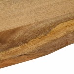 vidaXL Blat masă cu margini naturale, 90x80x2,5 cm, lemn masiv mango vidaXL Blat masă cu margini naturale, 90x80x2,5 cm, lemn masiv mango