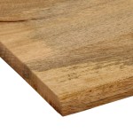 vidaXL Blat masă cu margini naturale, 100x80x2,5 cm, lemn masiv mango vidaXL Blat masă cu margini naturale, 100x80x2,5 cm, lemn masiv mango
