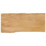 vidaXL Blat masă cu margini, 100x40x3,8 cm, lemn masiv mango vidaXL Blat masă cu margini, 100x40x3,8 cm, lemn masiv mango