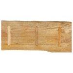 vidaXL Blat masă cu margini, 100x40x3,8 cm, lemn masiv mango vidaXL Blat masă cu margini, 100x40x3,8 cm, lemn masiv mango