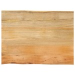 vidaXL Blat masă cu margini, 80x60x3,8 cm, lemn masiv mango vidaXL Blat masă cu margini, 80x60x3,8 cm, lemn masiv mango
