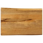 vidaXL Blat masă cu margini naturale, 60x40x2,5 cm, lemn masiv mango vidaXL Blat masă cu margini naturale, 60x40x2,5 cm, lemn masiv mango
