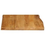 vidaXL Blat masă cu margini naturale, 60x60x2,5 cm, lemn masiv mango vidaXL Blat masă cu margini naturale, 60x60x2,5 cm, lemn masiv mango