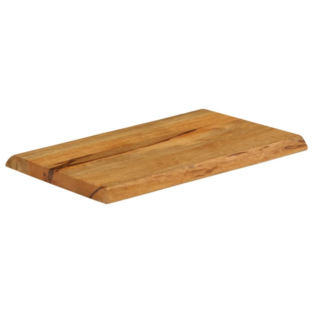 vidaXL Blat masă cu margini, 50x40x3,8 cm, lemn masiv mango