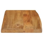 vidaXL Blat masă cu margini, 50x40x3,8 cm, lemn masiv mango vidaXL Blat masă cu margini, 50x40x3,8 cm, lemn masiv mango