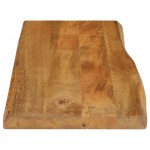 vidaXL Blat masă cu margini, 100x40x3,8 cm, lemn masiv mango vidaXL Blat masă cu margini, 100x40x3,8 cm, lemn masiv mango
