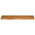 vidaXL Blat masă cu margini, 120x40x3,8 cm, lemn masiv mango vidaXL Blat masă cu margini, 120x40x3,8 cm, lemn masiv mango