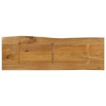 vidaXL Blat masă cu margini, 140x40x3,8 cm, lemn masiv mango vidaXL Blat masă cu margini, 140x40x3,8 cm, lemn masiv mango