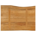 vidaXL Blat masă cu margini, 80x60x3,8 cm, lemn masiv mango vidaXL Blat masă cu margini, 80x60x3,8 cm, lemn masiv mango