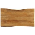 vidaXL Blat masă cu margini, 110x60x3,8 cm, lemn masiv mango vidaXL Blat masă cu margini, 110x60x3,8 cm, lemn masiv mango