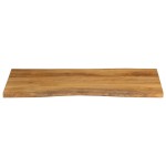 vidaXL Blat masă cu margini, 110x60x3,8 cm, lemn masiv mango vidaXL Blat masă cu margini, 110x60x3,8 cm, lemn masiv mango