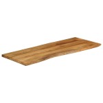 vidaXL Blat masă cu margini, 140x60x3,8 cm, lemn masiv mango vidaXL Blat masă cu margini, 140x60x3,8 cm, lemn masiv mango