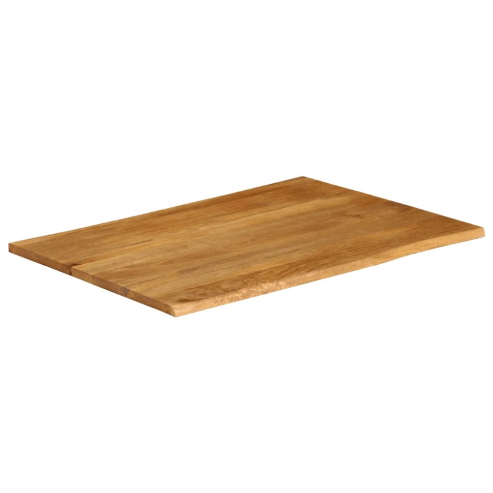 vidaXL Blat masă cu margini, 90x80x3,8 cm, lemn masiv mango