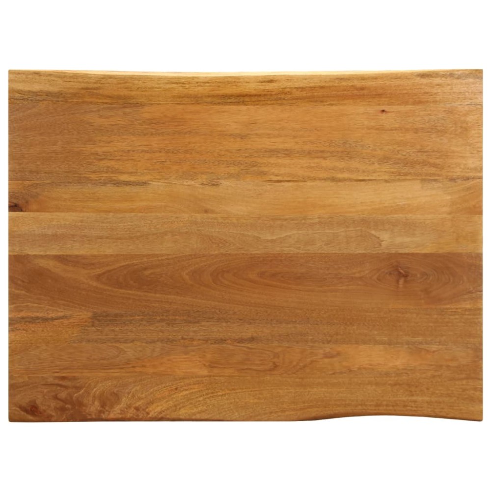 vidaXL Blat masă cu margini, 90x80x3,8 cm, lemn masiv mango