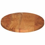 vidaXL Blat de masă oval, 80x40x3,8 cm, lemn masiv de acacia