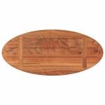vidaXL Blat de masă oval, 80x40x3,8 cm, lemn masiv de acacia