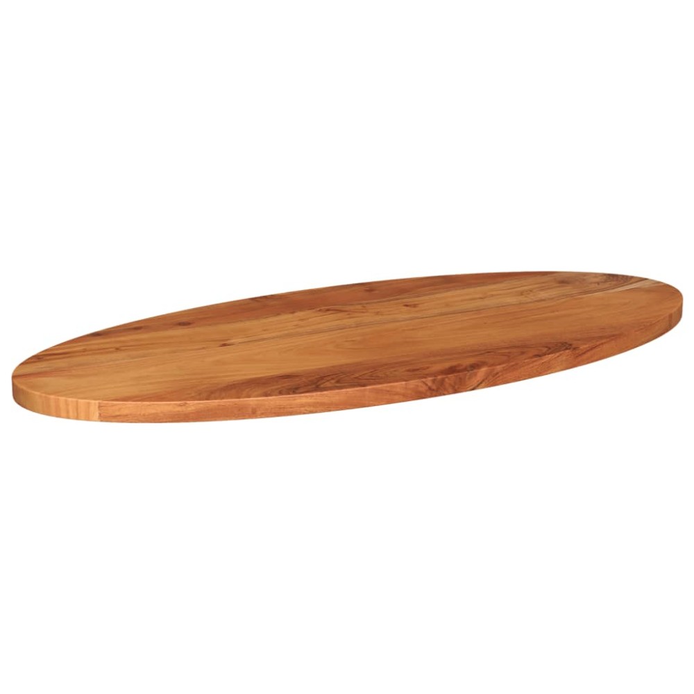 vidaXL Blat de masă oval, 120x60x3,8 cm, lemn masiv de acacia