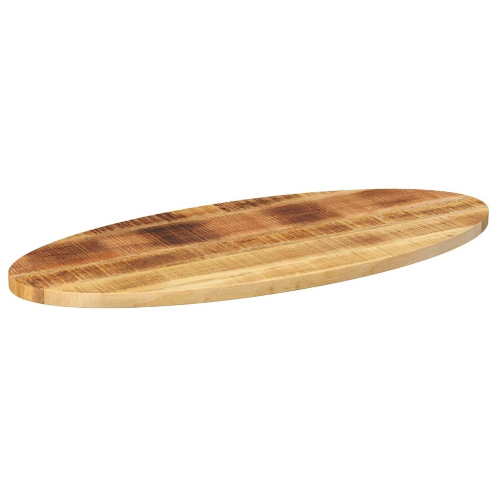 vidaXL Blat de masă oval, 90x40x2,5 cm, lemn masiv de mango
