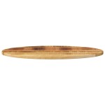 vidaXL Blat de masă oval, 90x40x2,5 cm, lemn masiv de mango