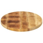 vidaXL Blat de masă oval, 120x50x2,5 cm, lemn masiv de mango
