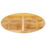 vidaXL Blat de masă oval, 120x50x2,5 cm, lemn masiv de mango