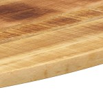 vidaXL Blat de masă oval, 120x50x2,5 cm, lemn masiv de mango
