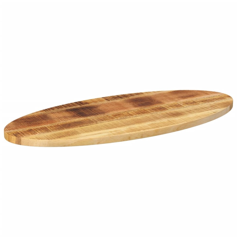 vidaXL Blat de masă oval, 80x40x3,8 cm, lemn masiv de mango