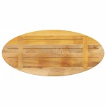 vidaXL Blat de masă oval, 80x40x3,8 cm, lemn masiv de mango