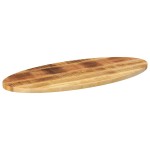 vidaXL Blat de masă oval, 110x40x3,8 cm, lemn masiv de mango