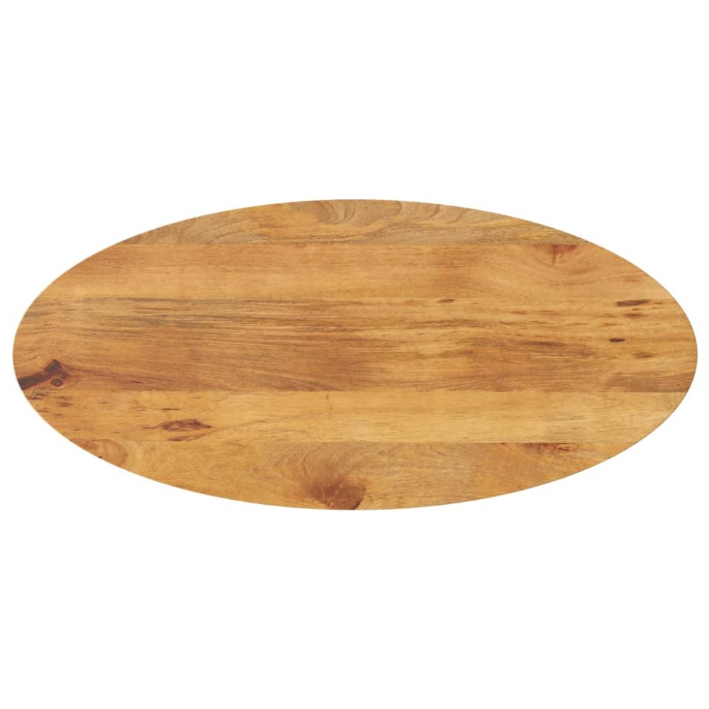 vidaXL Blat de masă oval, 140x50x2,5 cm, lemn masiv de mango