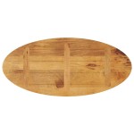 vidaXL Blat de masă oval, 140x50x2,5 cm, lemn masiv de mango