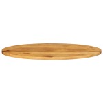 vidaXL Blat de masă oval, 120x50x3,8 cm, lemn masiv de mango
