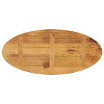 vidaXL Blat de masă oval, 140x50x3,8 cm, lemn masiv de mango