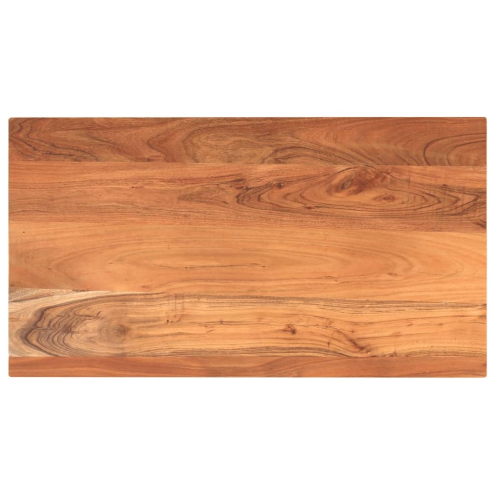 vidaXL Blat de masă 100x50x2,5 cm dreptunghiular lemn masiv de acacia
