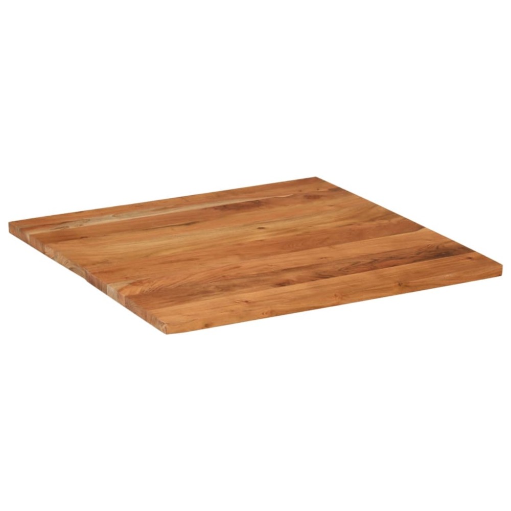 vidaXL Blat de masă, 90x90x2,5 cm, pătrat, lemn masiv de acacia