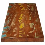 vidaXL Blat de masă, 180x20x2,5cm, dreptunghiular, lemn masiv reciclat
