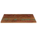 vidaXL Blat de masă, 90x50x2,5 cm, dreptunghiular, lemn masiv reciclat vidaXL Blat de masă, 90x50x2,5 cm, dreptunghiular, lemn masiv reciclat