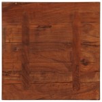 vidaXL Blat de masă pătrată, 60x60x1,5 cm, lemn masiv reciclat