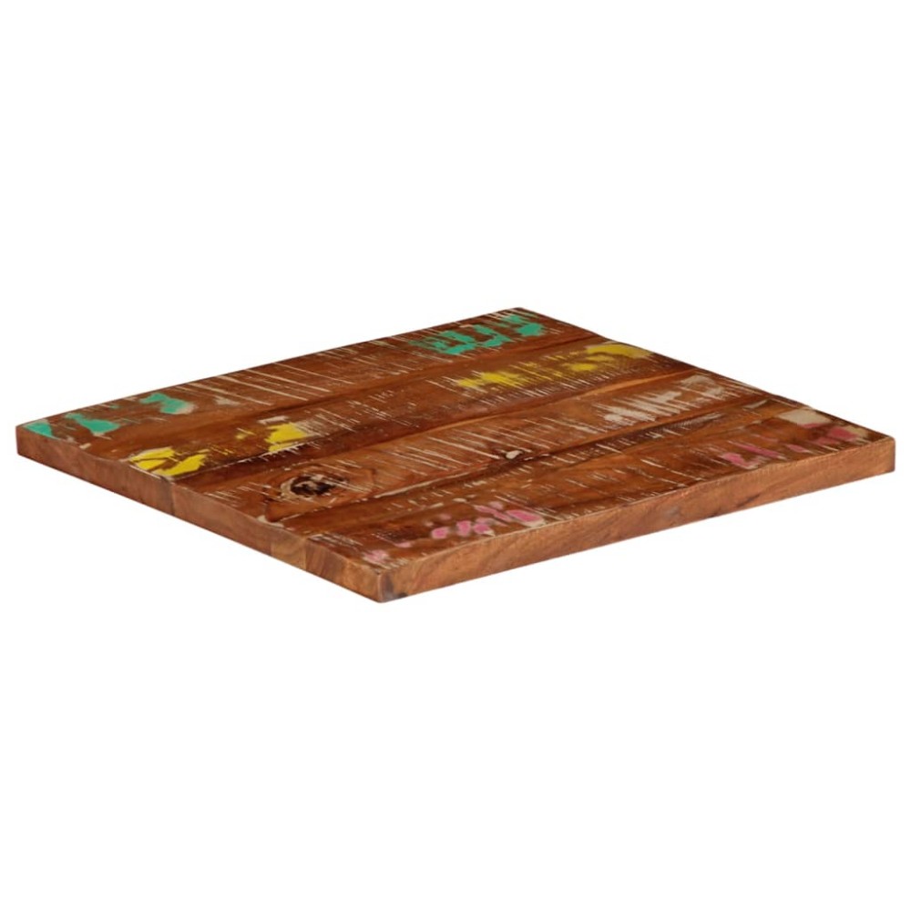 vidaXL Blat de masă pătrată, 60x60x1,5 cm, lemn masiv reciclat