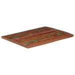 vidaXL Blat de masă, 90x80x2,5 cm, dreptunghiular, lemn masiv reciclat
