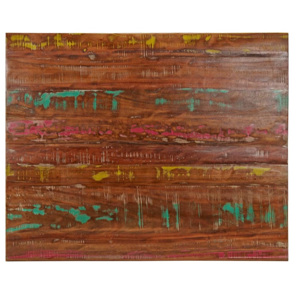 vidaXL Blat de masă, 90x80x2,5 cm, dreptunghiular, lemn masiv reciclat