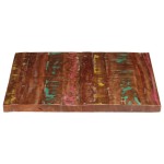 vidaXL Blat de masă, 90x80x2,5 cm, dreptunghiular, lemn masiv reciclat
