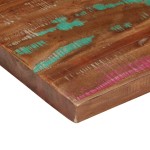 vidaXL Blat de masă, 90x80x2,5 cm, dreptunghiular, lemn masiv reciclat
