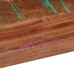 vidaXL Blat de masă, 90x80x2,5 cm, dreptunghiular, lemn masiv reciclat