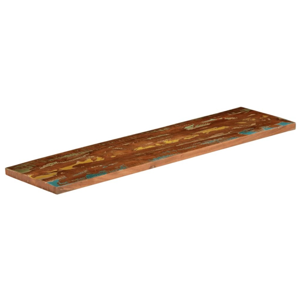 vidaXL Blat de masă, 110x30x3,8cm, dreptunghiular, lemn masiv reciclat