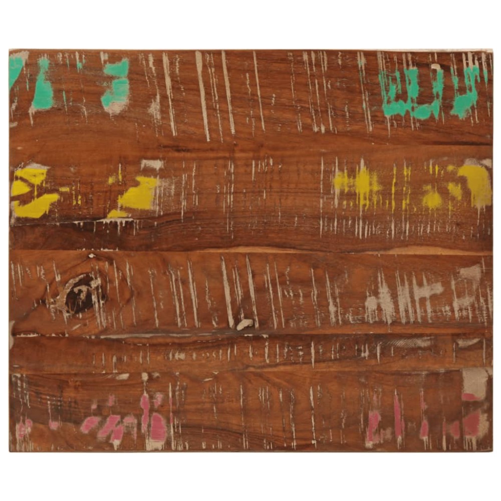 vidaXL Blat de masă, 60x50x3,8 cm, dreptunghiular, lemn masiv reciclat