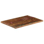 vidaXL Blat de masă,70x60x3,8 cm, dreptunghiular, lemn masiv reciclat