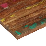 vidaXL Blat de masă,70x60x3,8 cm, dreptunghiular, lemn masiv reciclat